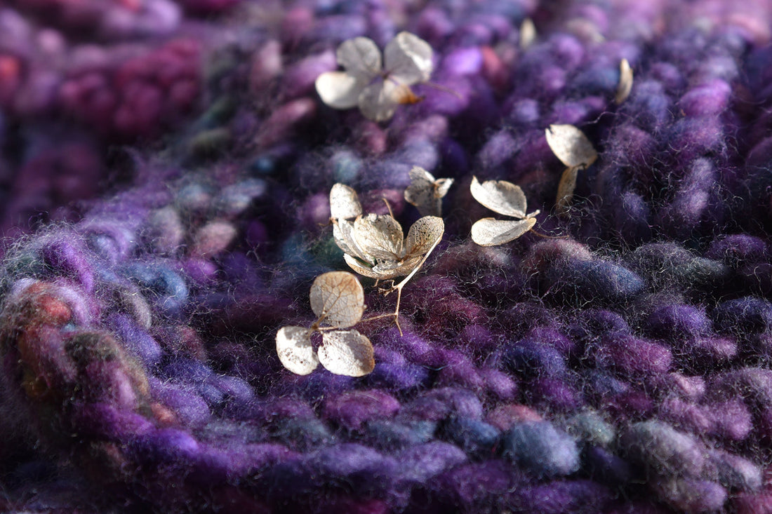 Schal aus Malabrigo Rasta April