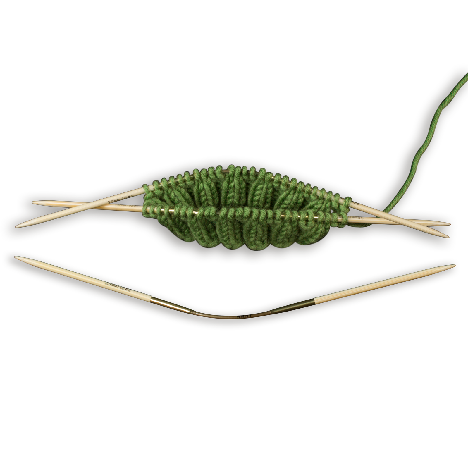 CraSy Trio Bamboo • Rundstricknadeln, addi