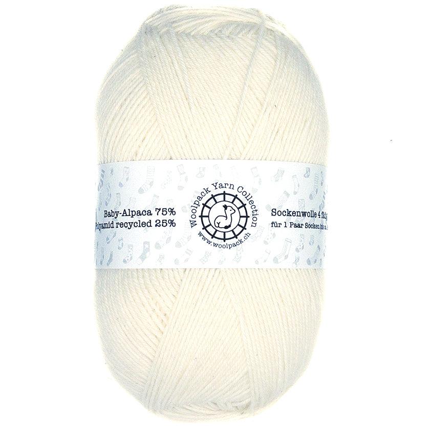 Baby-Alpaka Sockenwolle 4fädig • Alpaca, Woolpack Yarn Collection