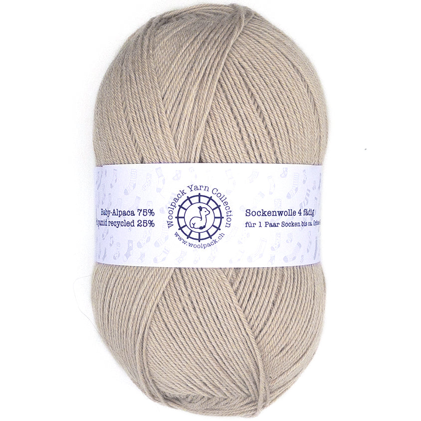 Baby-Alpaka Sockenwolle 4fädig • Alpaca, Woolpack Yarn Collection