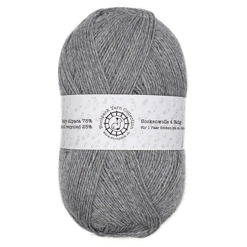 Baby-Alpaka Sockenwolle 4fädig • Alpaca, Woolpack Yarn Collection