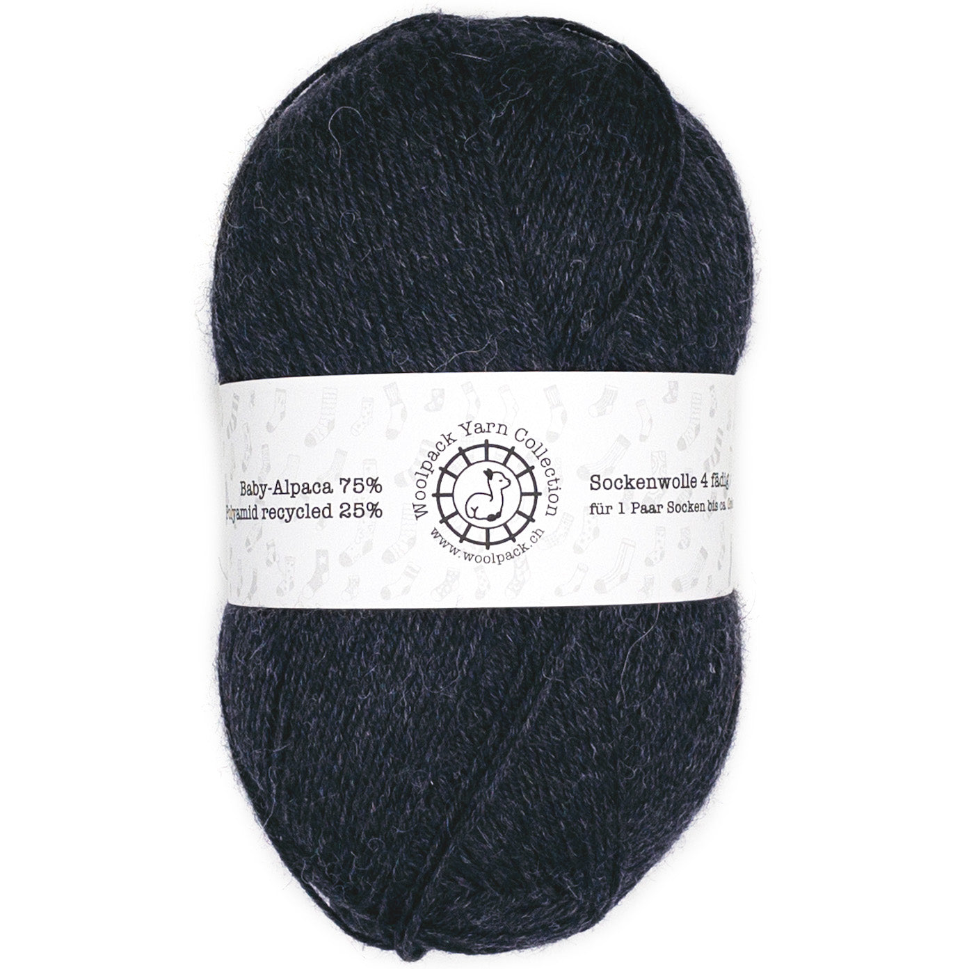 Baby-Alpaka Sockenwolle 4fädig • Alpaca, Woolpack Yarn Collection