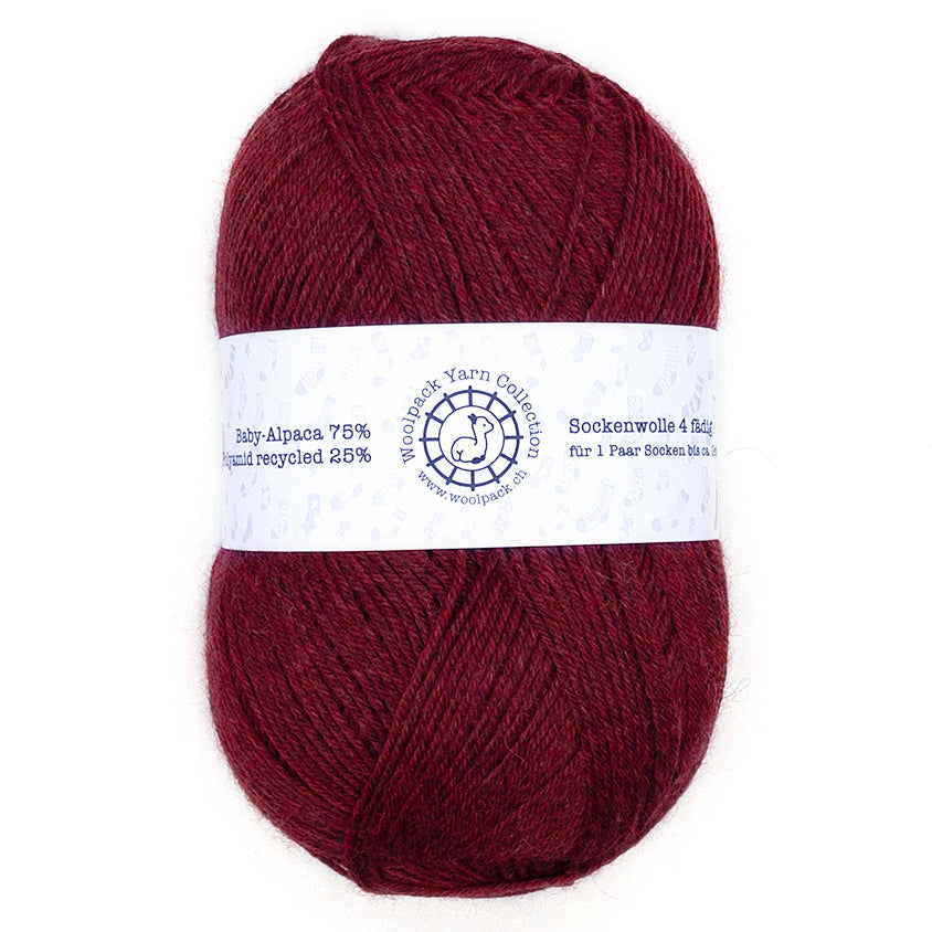 Baby-Alpaka Sockenwolle 4fädig • Alpaca, Woolpack Yarn Collection