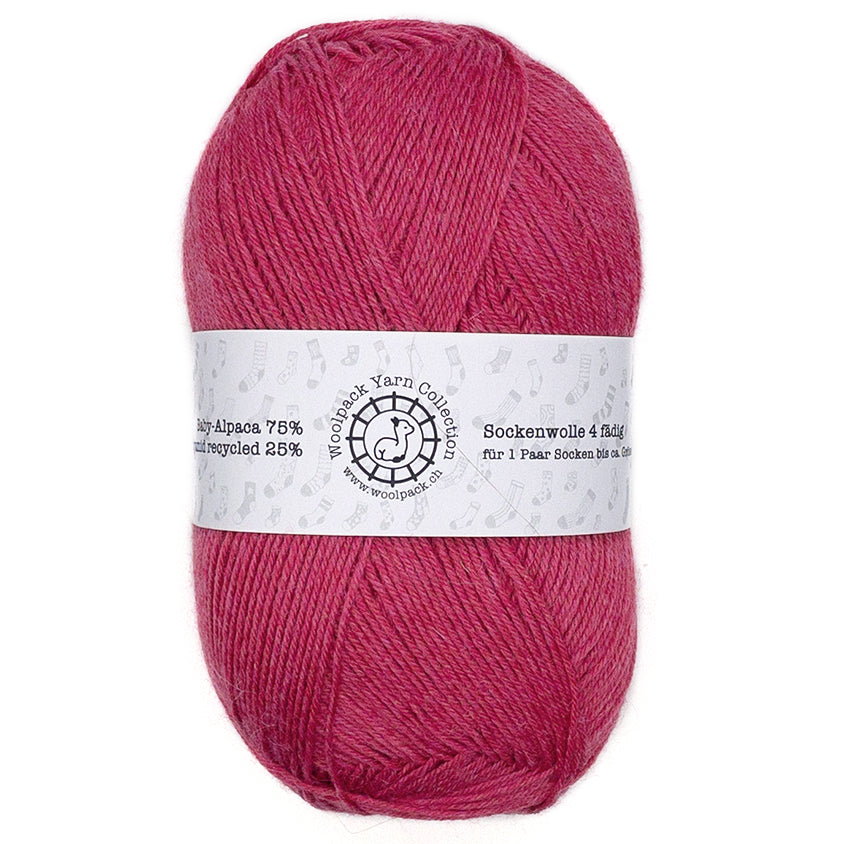 Baby-Alpaka Sockenwolle 4fädig • Alpaca, Woolpack Yarn Collection