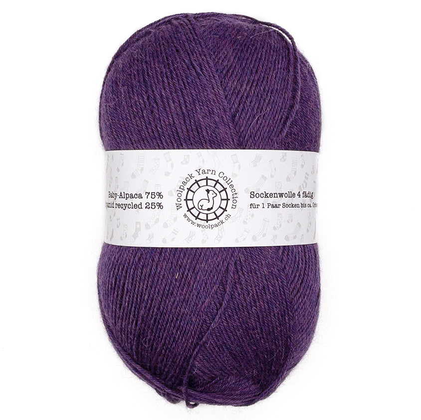 Baby-Alpaka Sockenwolle 4fädig • Alpaca, Woolpack Yarn Collection