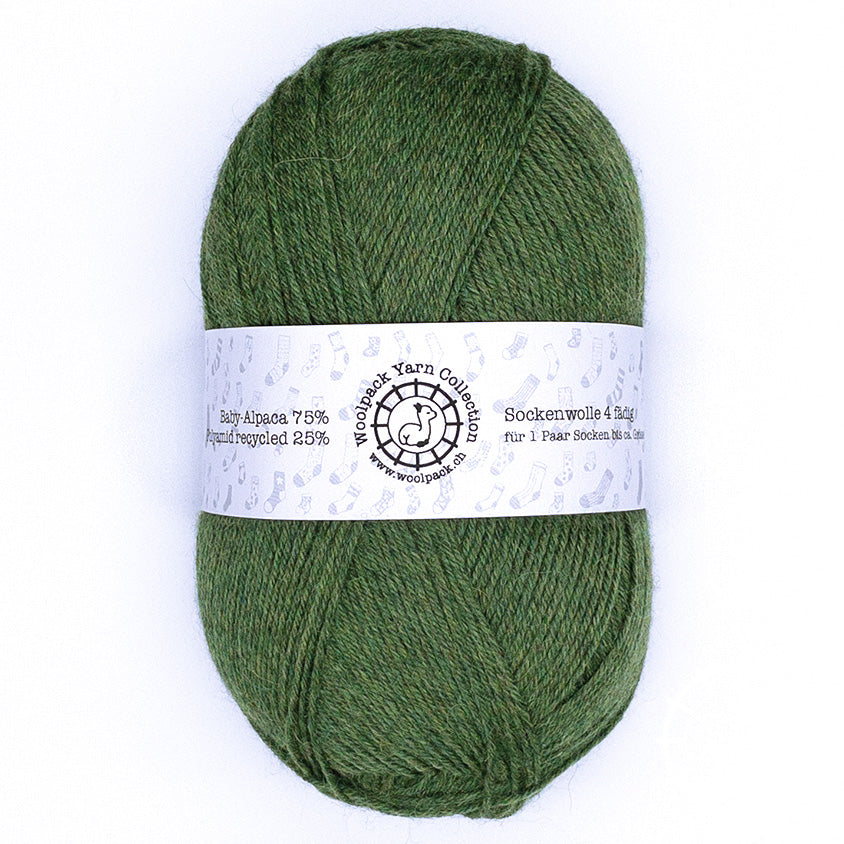Baby-Alpaka Sockenwolle 4fädig • Alpaca, Woolpack Yarn Collection