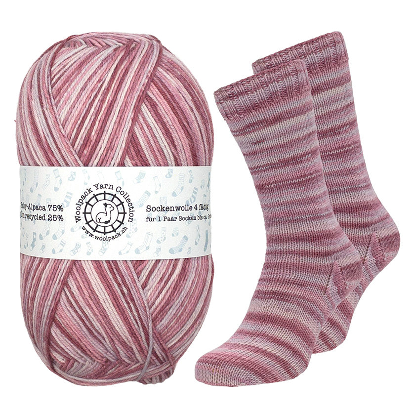 Baby-Alpaka Sockenwolle 4fädig • Alpaca, Woolpack Yarn Collection