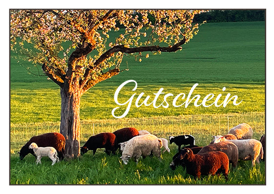 Geschenkgutschein, gedruckt