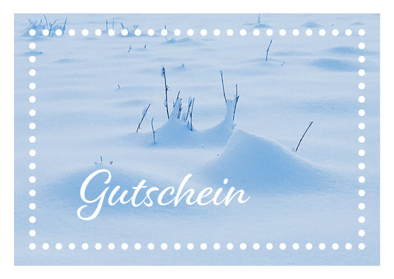 Geschenkgutschein, gedruckt