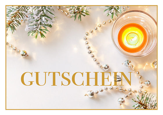 Geschenkgutschein, gedruckt