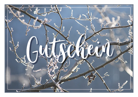 Geschenkgutschein, gedruckt