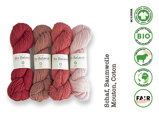 Bio Balance • Schur- und Baumwolle, GOTS, BC Garn