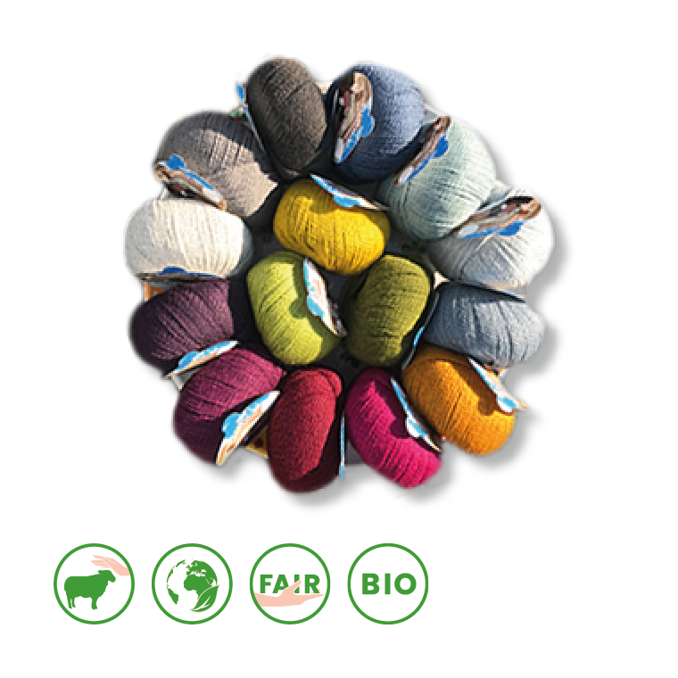 Balayage • Alpaca und Bio-Merino, Pascuali filati naturali