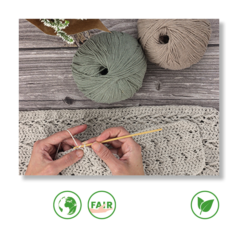 Eco Vita Recycled Cotton • Baumwolle, rezyklierte Fasern, DMC