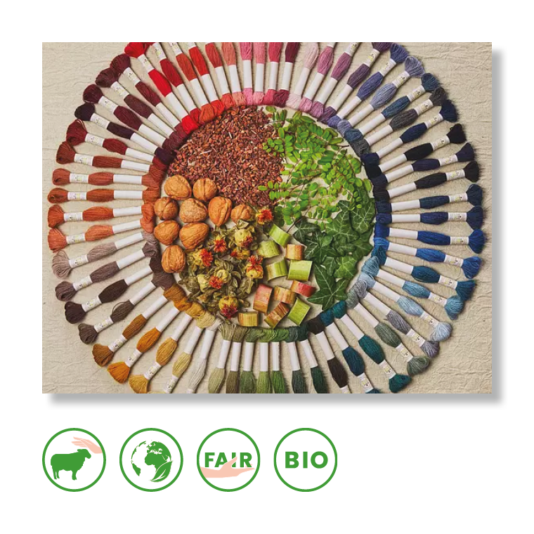 Eco Vita Stickgarn • Schurwolle Merino bio, DMC