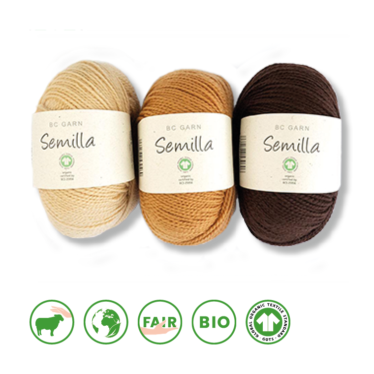 Semilla GOTS • Laine vierge biologique, BC Garn