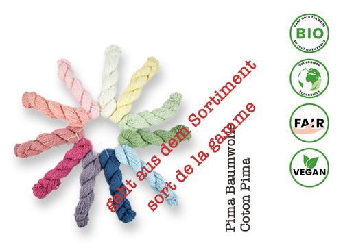 Andean Mist Cotton Flammé • Pima-Baumwolle bio, letzte Strangen